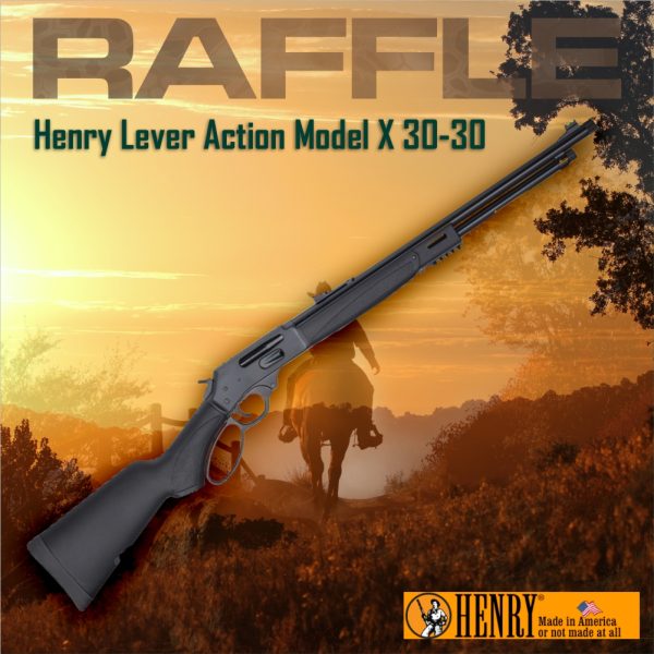 Riffle Ruffle Henry Lever Action Model X .30-30 Rifle Raffle | AES Raffles
