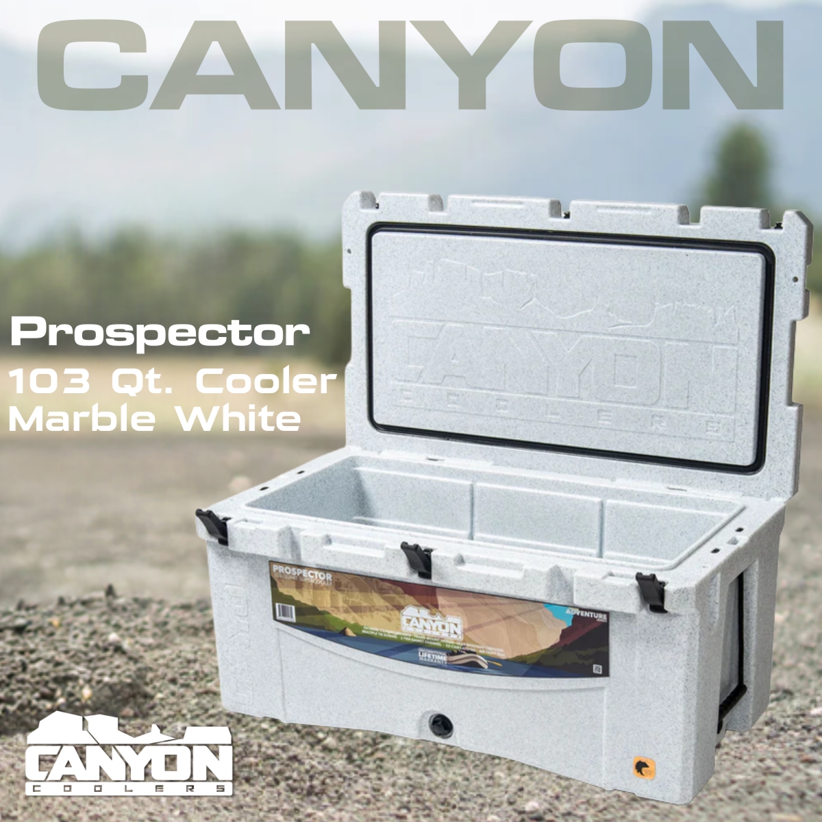 AES-Canyon-Prospector-103-Quart-Cooler-Marble-White-02-N