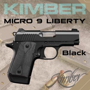 Kimber Micro 9 Liberty Black 9MM Pistol Raffle