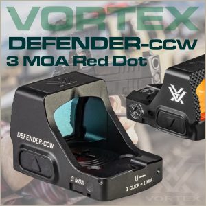 Vortex Defender CCW Micro Red Dot 6MOA Raffle