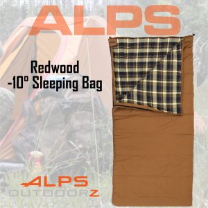 Dollar Days ALPS Outdoorz Redwood -10 Degree Sleeping Bag Raffle