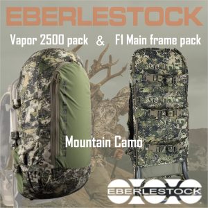 Eberlestock F1 Mainframe Pack with Vapor 2500 Raffle