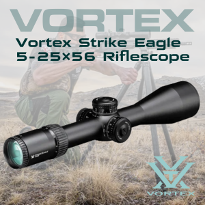 Vortex Strike Eagle 5-25x56 Riflescope Raffle